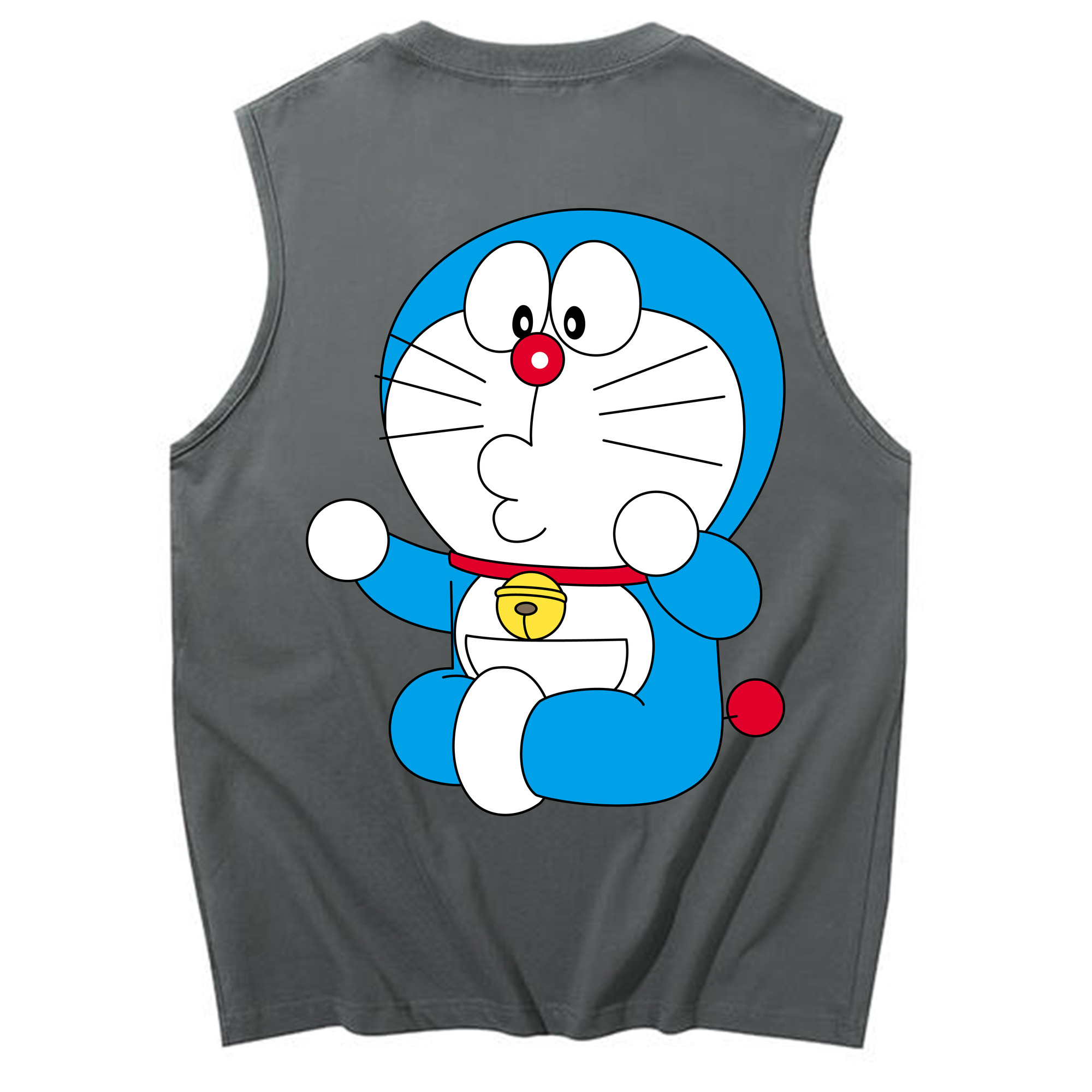 （画像用） ドラえもん Doraemon コットン100％タンクトップ（背面プリント）